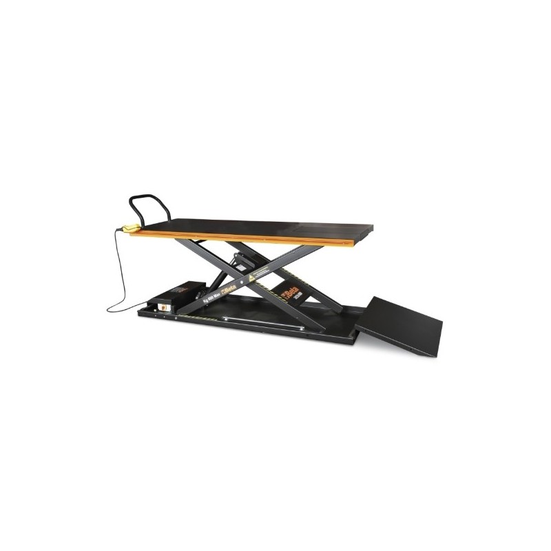 3050/O Elevador de motos electrohidráulico de 600 kg, naranja