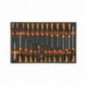 M195 Termoformado de espuma con destornilladores planos, Phillips&reg, y Torx&reg,, BetaGrip