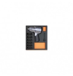 M305 Termoformado de espuma con pistola de impacto reversible y vasos de impacto de 1/2,