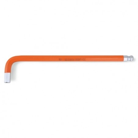 96BP-CL 4 Llave Allen acodada con cabeza esférica, de color, cromada