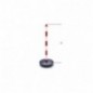 7104 90 Columna de plástico con base rellenable