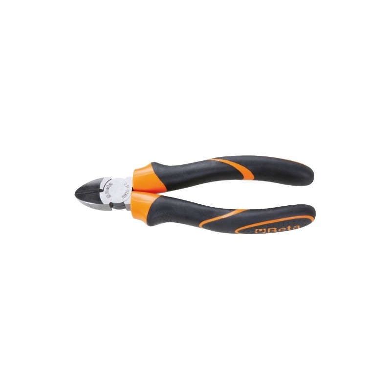 1082GBM 140 ​Alicate de corte diagonal reforzado, con mangos en bimaterial, con acabado industrial