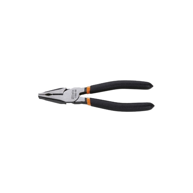 1150G 220 Alicate universal de gran efecto, con mangos recubiertos con 2 capas de PVC antideslizante, con acabado industrial
