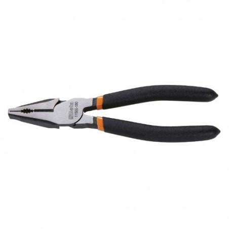 1150G 220 Alicate universal de gran efecto, con mangos recubiertos con 2 capas de PVC antideslizante, con acabado industrial