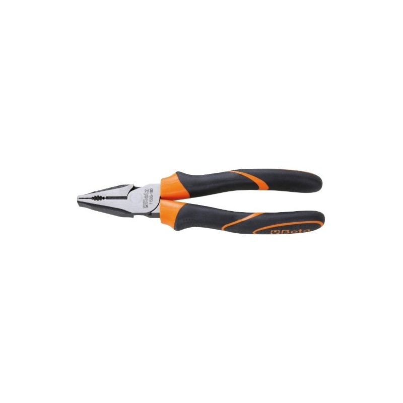 1150GBM 220 Alicate universal de gran efecto, con mangos en bimaterial, con acabado industrial