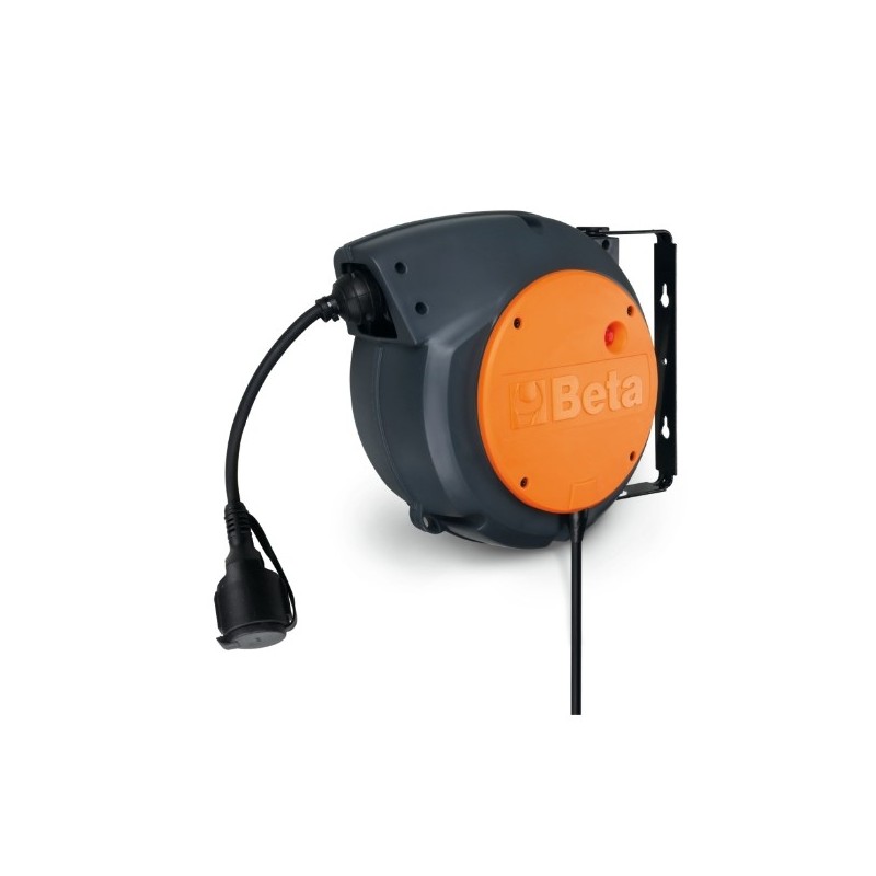 1844 15-H07/SCK ​Enrollador automático con cable 3Gx1,5 mm² y enchufe SCHUKO