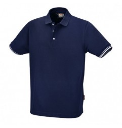 7547BL L Polo de manga corta, con 3 botones