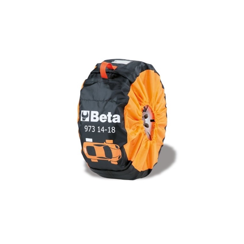 973 14-18 Juego de 4 protectores de rueda de nailon