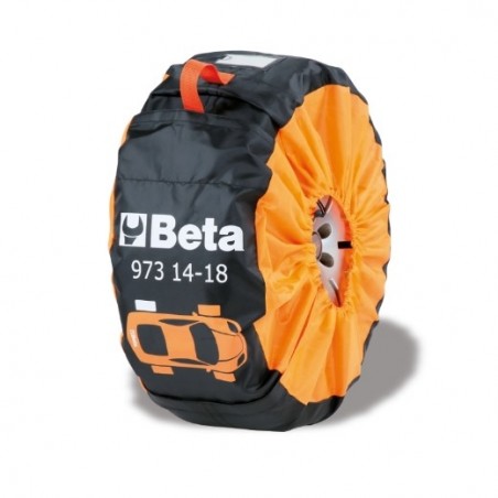 973 14-18 Juego de 4 protectores de rueda de nailon