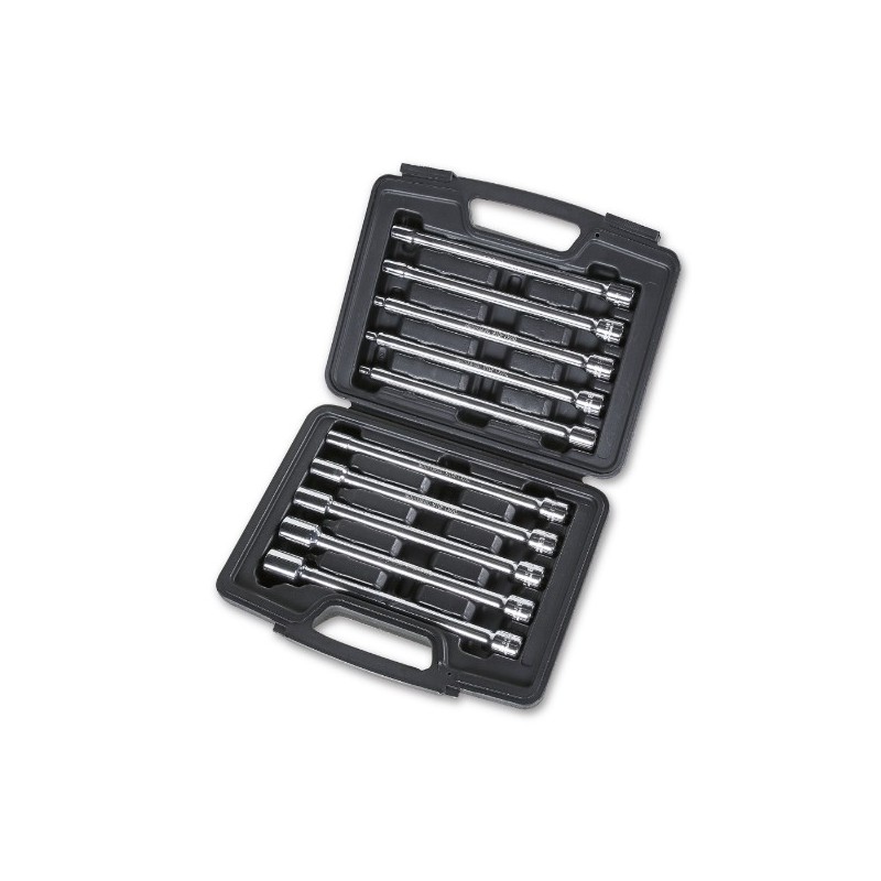 910FTX/XL-C10 Juego de 10 vasos con punta Torx&reg, extralargos, en estuche de plástico