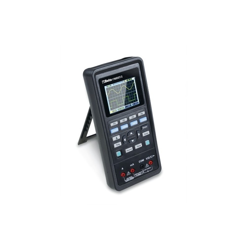 1760DGT/2 Multímetro digital portátil para automoción con osciloscopio de 2 canales y generador de onda