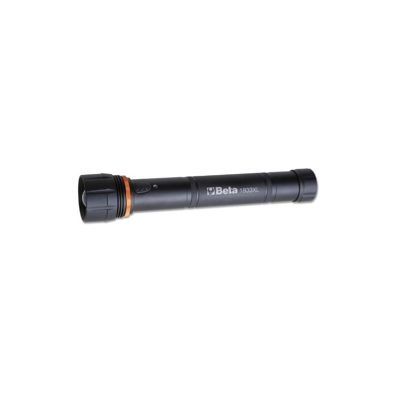 1833 XL ​​​Linterna LED de alta luminosidad, en robusto aluminio anodizado, hasta 1.500 lúmenes