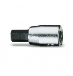 900PE/AS 1/8 Vaso de 1/4, con punta Allen, cromado