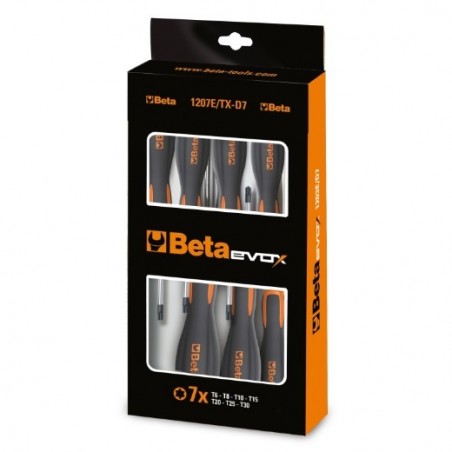 1207E/TX-D7 Juego de 7 destornilladores Torx&reg,, BetaEvox