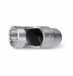 960T/B ​Vaso poligonal abierto de 27 mm, para inyectores