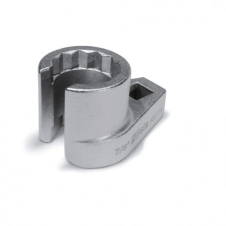 960T/H ​Vaso hexagonal y poligonal abierto de 22 mm, 34 mm de longitud, compacto, para sondas Lambda