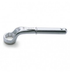 91 27 Llave de estrella acodada de una boca, cromada