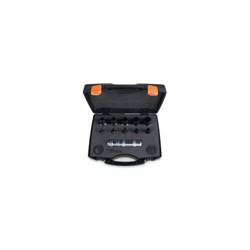 1105C/10T Juego de 10 punzones de 3 a 20 mm y 1 accesorio