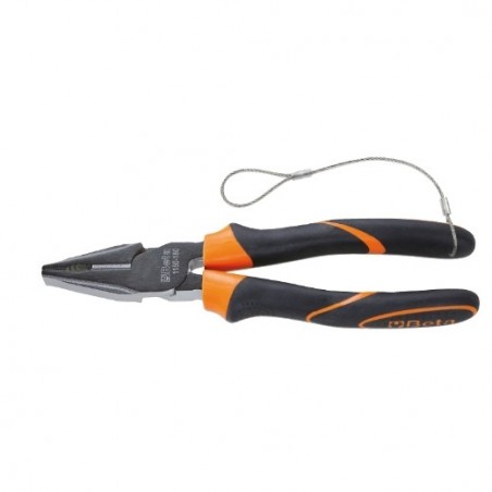 1150BM-HS 200 Alicate universal de gran efecto cromado, con mangos en bimaterial, anticaída