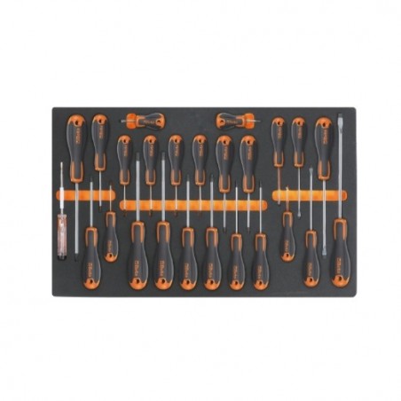 M213 Termoformado de espuma con destornilladores planos, Phillips&reg, y Torx&reg,, BetaEvox