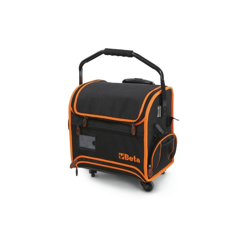 C8B Trolley portaherramientas en textil técnico para electricistas, vacío