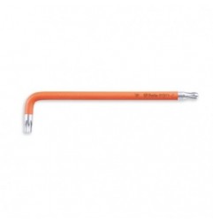 97BTX-C 15 Llave acodada con cabeza esférica para tornillos Torx&reg,, de color