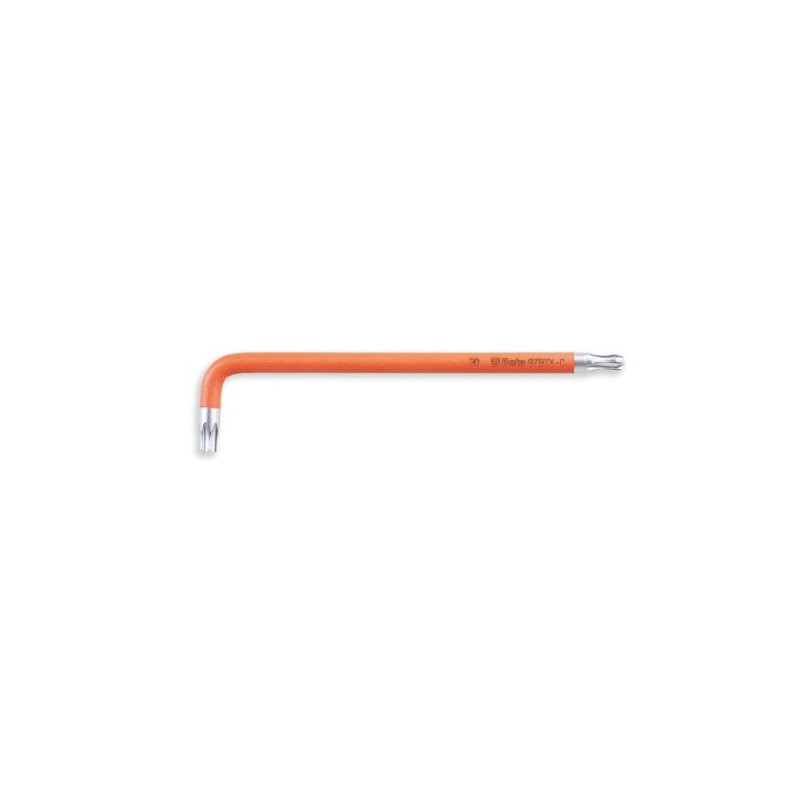97BTX-C 15 Llave acodada con cabeza esférica para tornillos Torx&reg,, de color