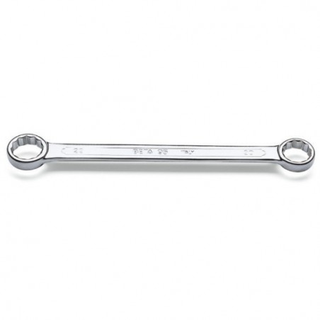 95 8X9 Llave de estrella plana de dos bocas, cromada