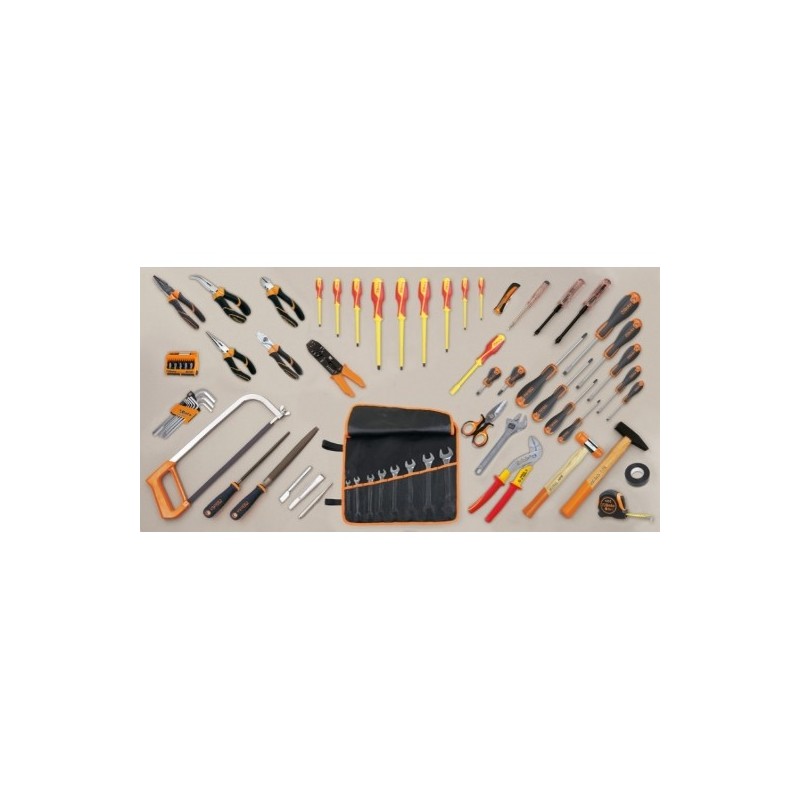 5980ET/A Surtido de 70 herramientas para electrotecnia