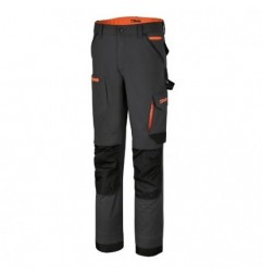 7650 XL Pantalón de trabajo multibolsillos de tejido elástico