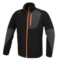 7657N XXL Forro polar de tejido elástico, con cremallera larga