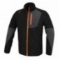 7657N XXL Forro polar de tejido elástico, con cremallera larga