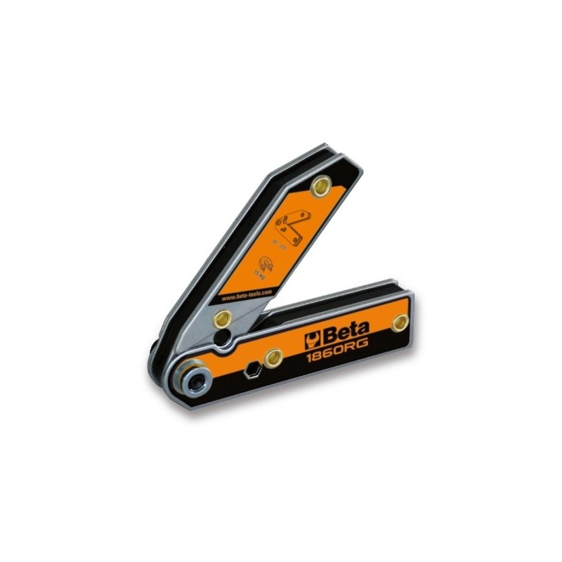 1860RG Escuadra magnética ajustable 30° ÷ 270°
