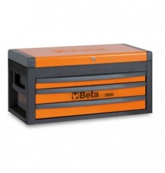 RSC22-R Cajonera portátil con 3 cajones, rojo