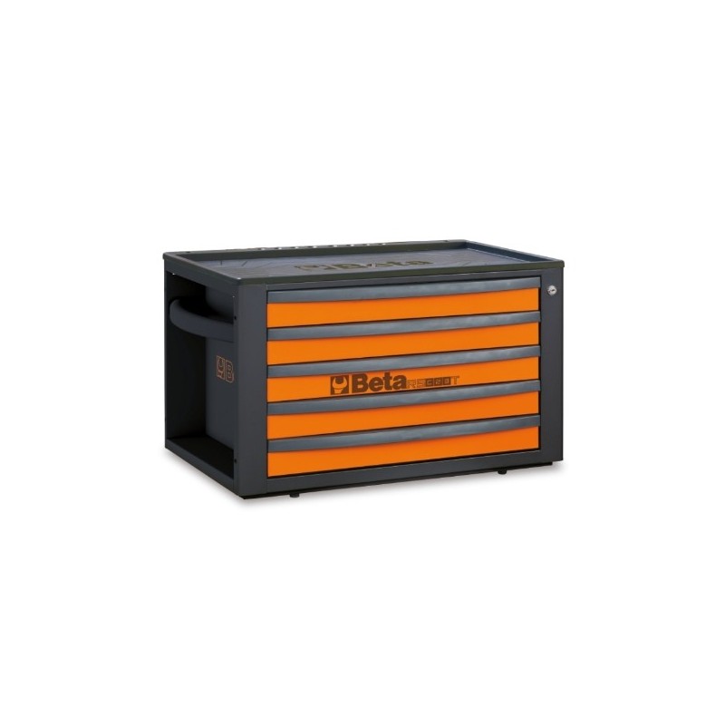 RSC23T-G Cajonera portátil con 5 cajones, gris