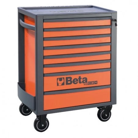 RSC24/8-B Cajonera móvil con 8 cajones, azul