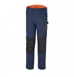 7660B L Pantalón ligero de trabajo multibolsillos de tejido elástico
