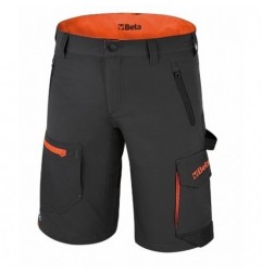 7661G XXXL ​Bermuda ligera de trabajo multibolsillos de tejido elástico