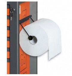 2400 RSC24/PC-N Portapapel para rollos preperforados para cajoneras RSC24, negro