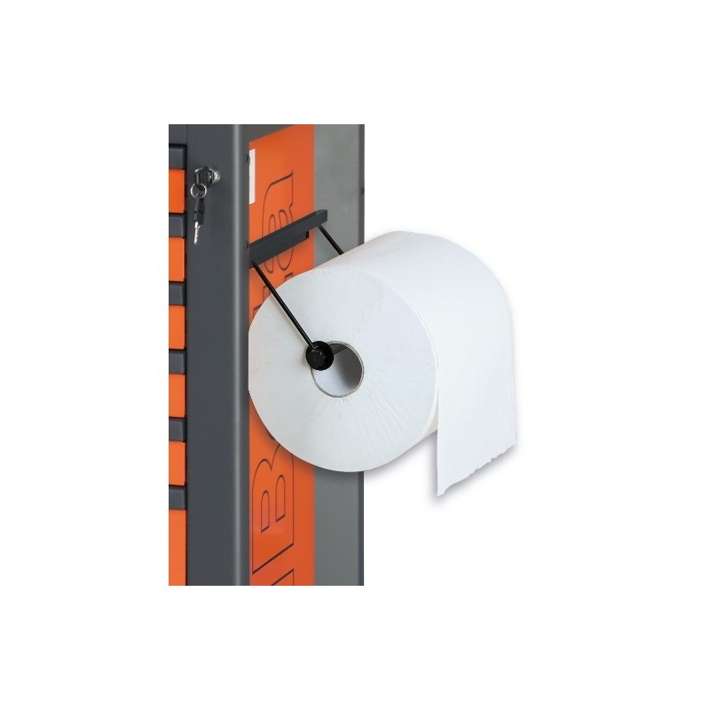 2400 RSC24/PC-N Portapapel para rollos preperforados para cajoneras RSC24, negro