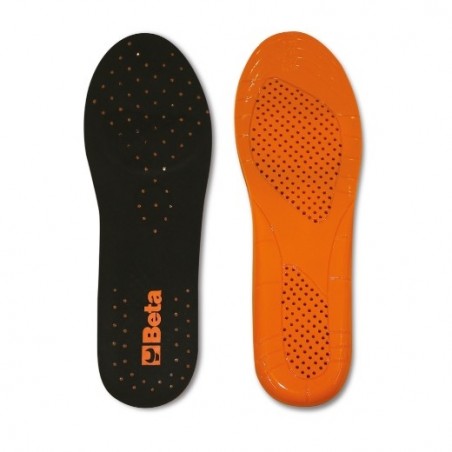 7398UP 36-40 Plantillas anatómicas en TPE GEL con fragancia de cítricos, diseño anatómico y soporte en el arco plantar