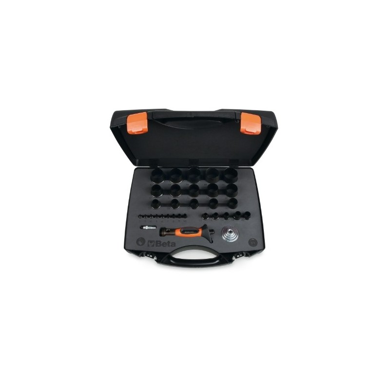 1105C/32T Juego de 29 punzones de 2 a 50 mm y 3 accesorios