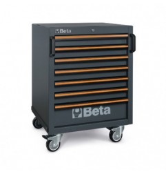 C45PRO C7 Cajonera móvil con 7 cajones para mobiliario para taller C45PRO