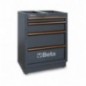 C45PRO M4 Cajonera fija con 4 cajones para mobiliario para taller C45PRO