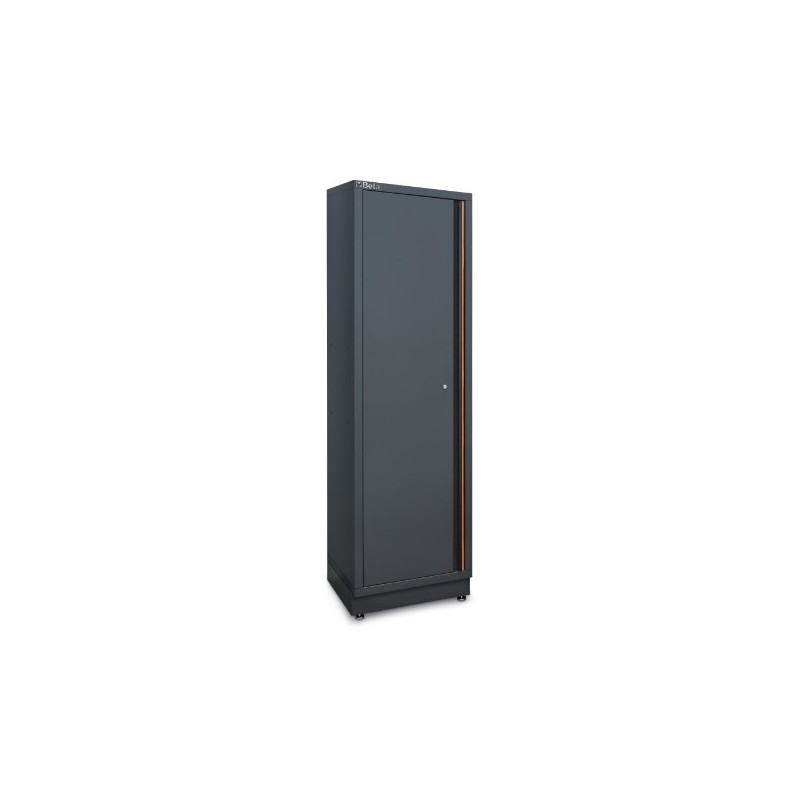 C45PRO AS1 Armario en chapa con 1 puerta con soporte para mobiliario para taller C45PRO