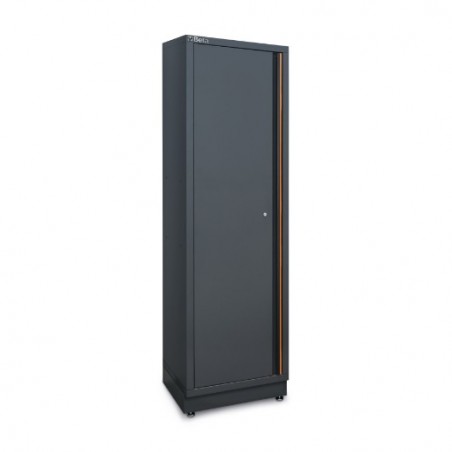 C45PRO AS1 Armario en chapa con 1 puerta con soporte para mobiliario para taller C45PRO