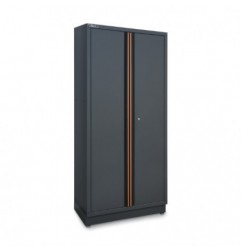 C45PRO AS2 Armario en chapa con 2 puertas con soporte para mobiliario para taller C45PRO