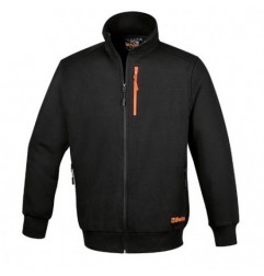 7664N M Sudadera con cremallera larga