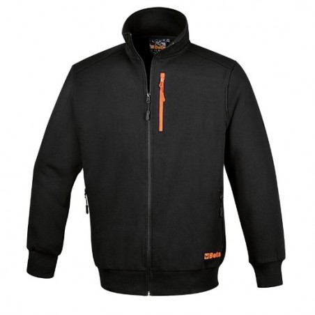 7664N M Sudadera con cremallera larga