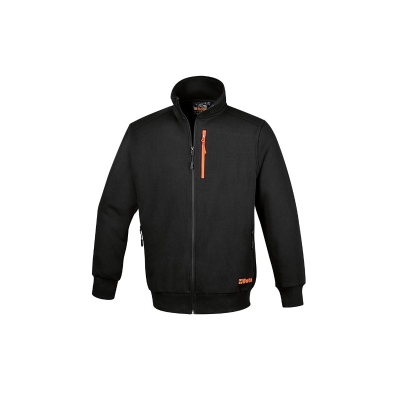 7664N L Sudadera con cremallera larga